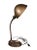 Industrial Vintage Mid Century Modern Gooseneck Metal Desk Lamp - Industrial Dome Shade For Sale - Image 3 of 10
