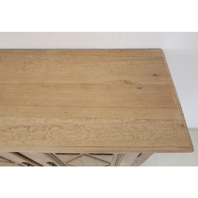 Vintage Oak Sideboard, 1930s For Sale - Image 16 of 18