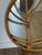 1970s Vintage Rattan Round Mirror - Large Boho Style For Sale - Image 5 of 6