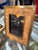 1980s Vintage Burl Wood and Brass Picture Frame, Italy, 1980s For Sale - Image 5 of 7
