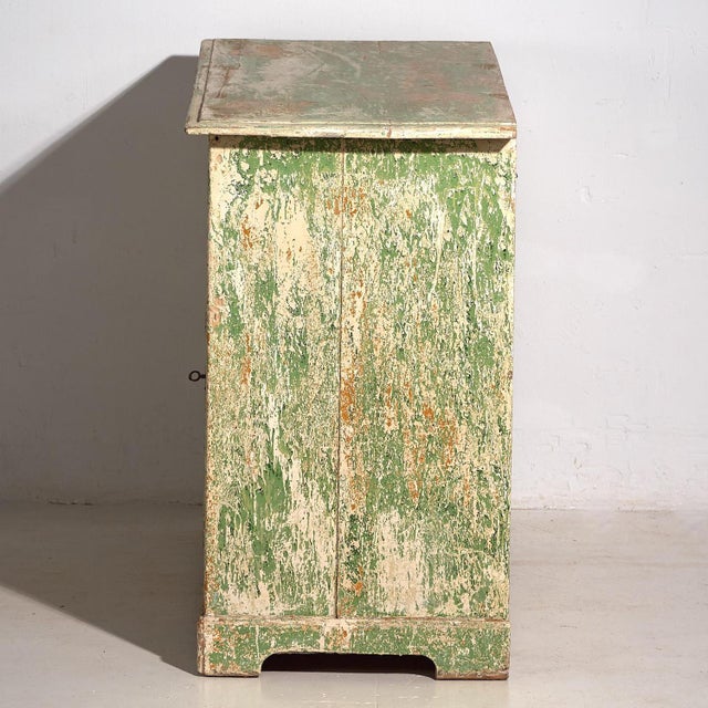 Antique Green Bedroom Dresser, 1920s For Sale - Image 4 of 18