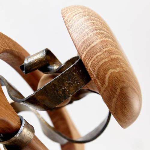 Calvet Hook in Metal and Wood, Spain, 2019 For Sale - Image 8 of 16