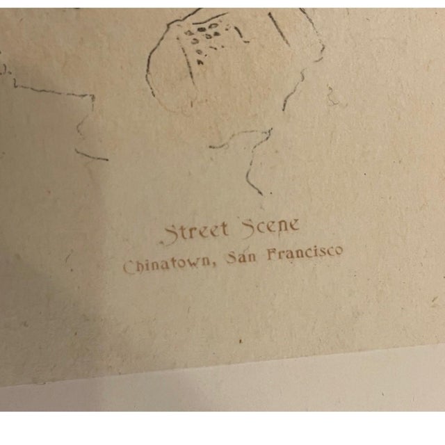 Antique 1900 H.S. Crocker Chinatown San Francisco Calendar Print Michaan's Prov For Sale In San Francisco - Image 6 of 8