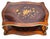 Antique French Louis XV Floral Inlay Rosewood & Bronze Double Tier Dessert Table For Sale - Image 9 of 15