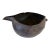 #751 Vintage Lg African Ceremonial Geometric Kuba Wooden Cup Congo 10.5" For Sale