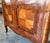 Late 19th Century Louis XVI Style Showcase Vitrine in Walnut with Geometrical Marquetry For Sale - Image 4 of 18