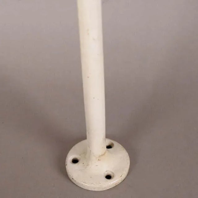 1930s Art Deco Enamelled Towel Rack, 1930s For Sale - Image 5 of 7