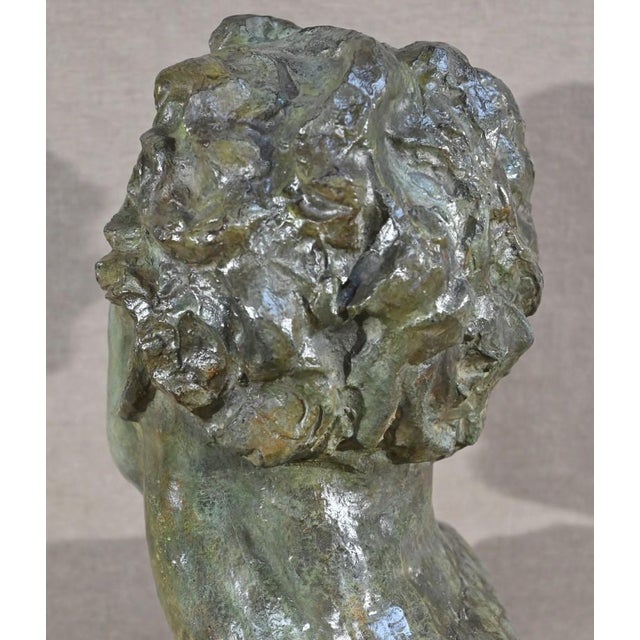 A.Ouline, Jean Mermoz, Early 20th Century, Bronze For Sale - Image 15 of 18