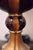1970s 1970s Hollywood Regency Gold & Black Crystal Candelabra Table Lamp For Sale - Image 5 of 12