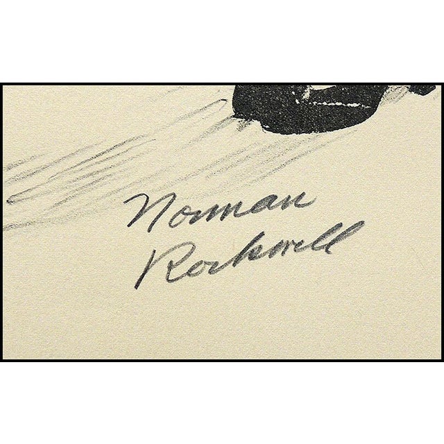 American Mid 20th Century Dressing Up, Norman Rockwell For Sale - Image 3 of 5