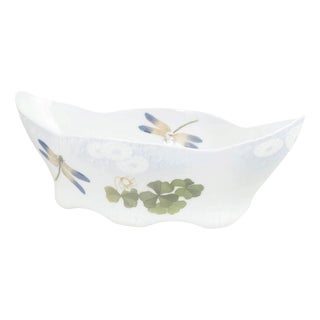 Antique Early 20th Century Art Nouveau Porcelain Jardiniere For Sale