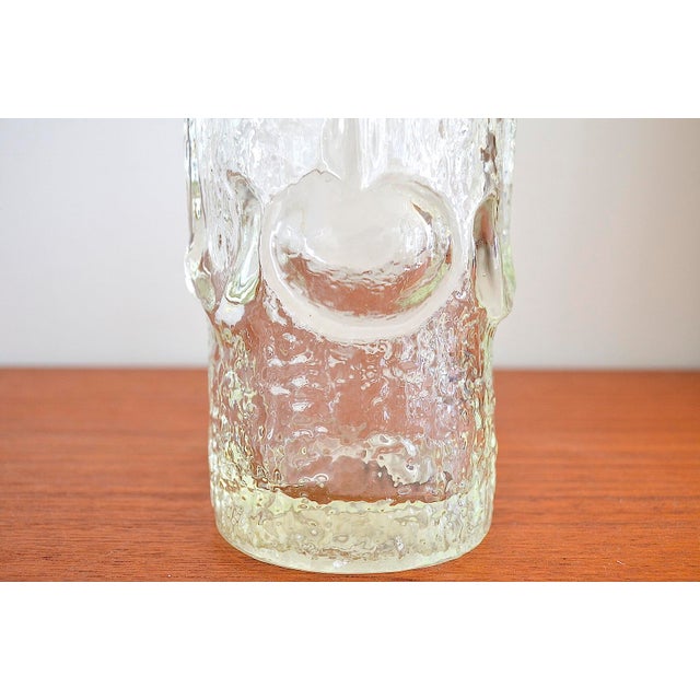 Italian Glass Vase attributed to Wayne Husted for Stelvia, Italy, 1960s For Sale - Image 6 of 7
