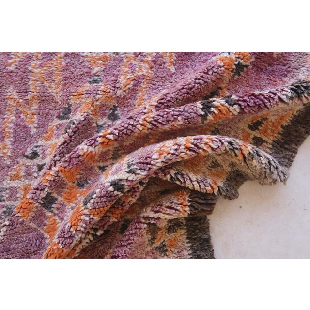 Textile Moroccan Beni MGuild Rug - 10.5 X 7 Ft For Sale - Image 7 of 10