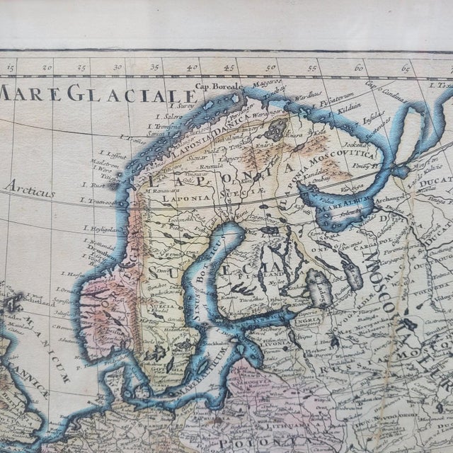 White Guillaume De L'isle, G of the Island, 1800s, Paper, Set of 6 For Sale - Image 8 of 18