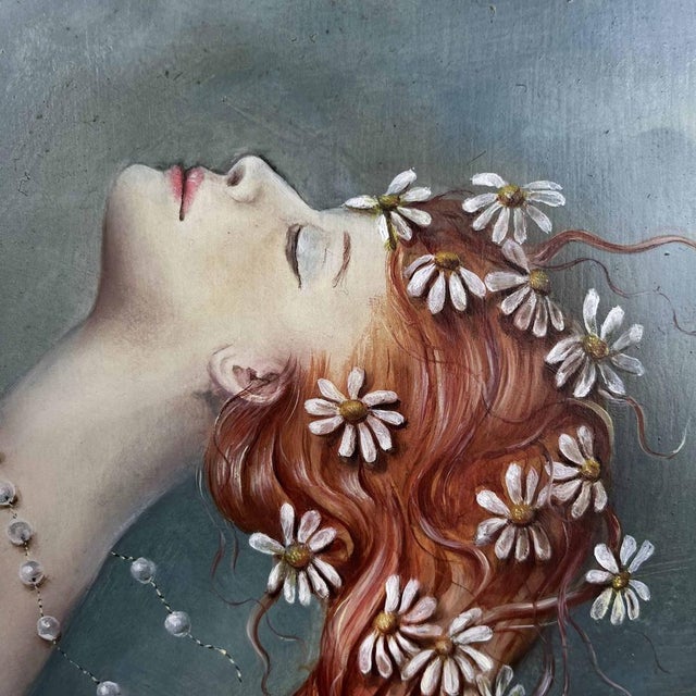 Joseph Laureys, Surrealist Scene, 1970s, Oil on Panel For Sale - Image 12 of 18