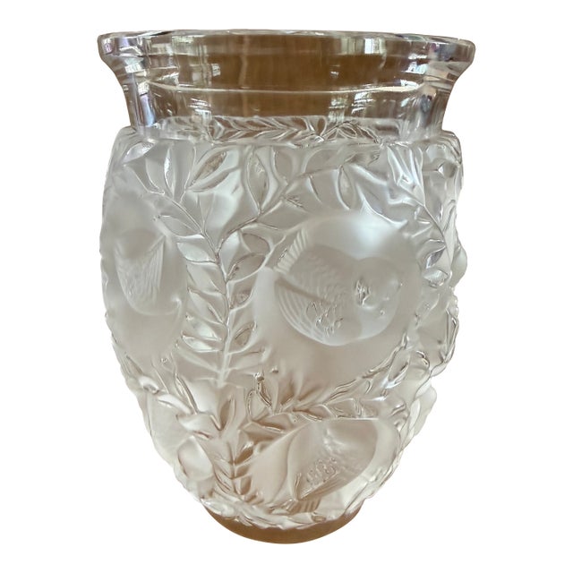 Mid 20th Century Lalique Bagatelle Vase For Sale