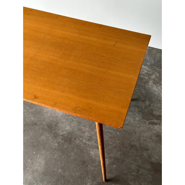 Swiss Alpine Stabelle Oak Dining Set, Mid-Century — Set of 5 For Sale - Image 11 of 18