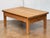 Wood French Rectangular Low or Coffee Table of Pine For Sale - Image 7 of 12
