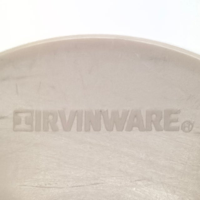 Plastic Classic Mushroom-Colored Acrylic Ice Bucket by Irvinware For Sale - Image 7 of 7