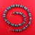 Ajd 22 Inch Graduated Rondels of Faceted Emerald Necklace With Amethyst Accents For Sale - Image 4 of 5