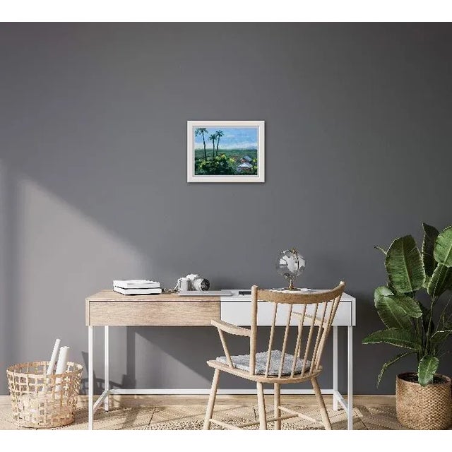 Quiet Places & Journeys — Maui Palms (Original Oil Painting) For Sale - Image 11 of 12