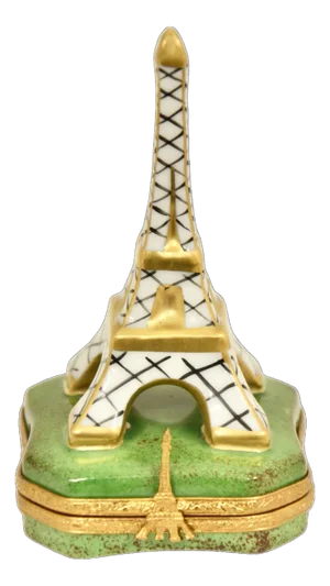 Limoges Eiffel Tower Accent Box
