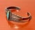 Navajo Old Pawn Turquoise Arrow Silver Cuff For Sale In New York - Image 6 of 11