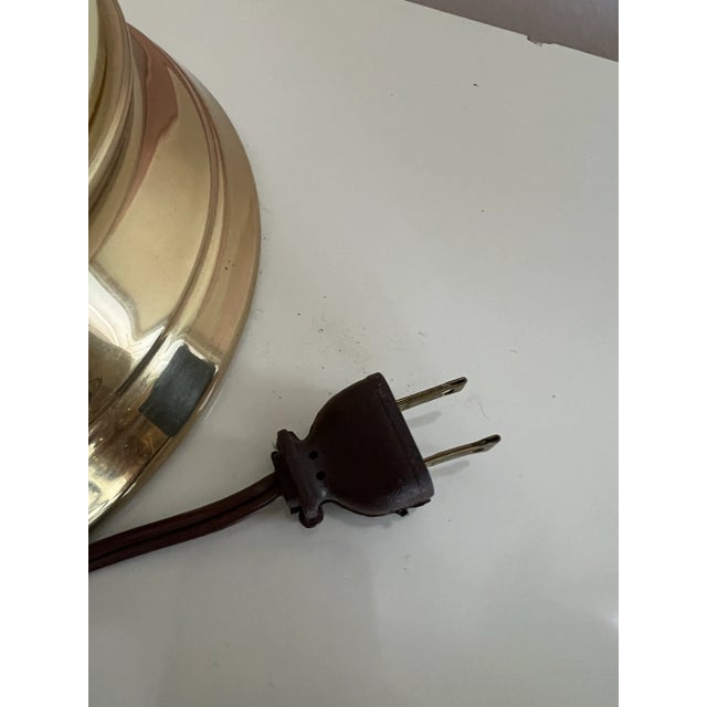 1980s 1980 Palm Leaves Table Lamps Rougier Style - a Pair For Sale - Image 5 of 9