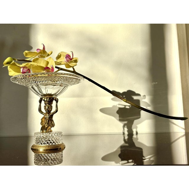 Bronze Ormolu Crystal Incense Burner from Baccarat, 1800s For Sale - Image 5 of 18