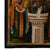 Antique Greek Eastern Orthodox Religious Painted Icon Egg Tempera 3 Saints 1780 For Sale - Image 11 of 15
