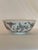 Late 20th Century Vintage Famille Rose Chinese Porcelain Bowl With Peonies and Butterflies on Hand-Carved Stand For Sale - Image 4 of 13
