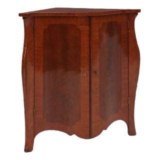 19th Century English Corner Cabinet For Sale