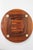 Brown Low Table in Wood and Brass by Ettore Sottsass for Poltronova, 1950s For Sale - Image 8 of 10