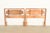 Lane Rhythm Mid-Century Modern Sculpted Walnut Twin Size Headboards, Pair For Sale - Image 9 of 10