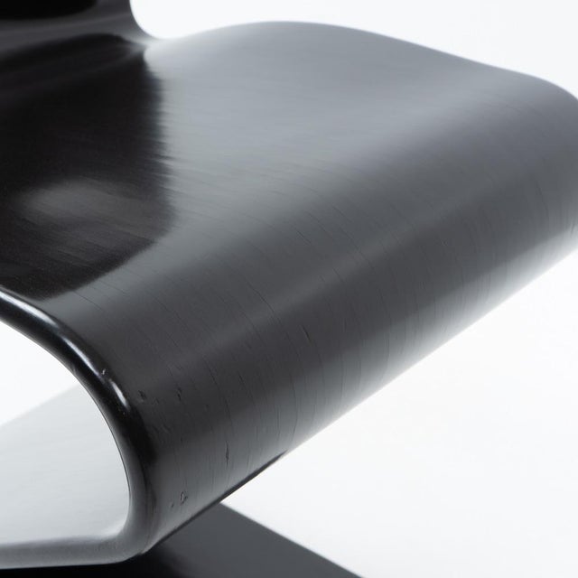 Wood Model 275 S Chair by Verner Panton for Thonet, 1965 For Sale - Image 7 of 15