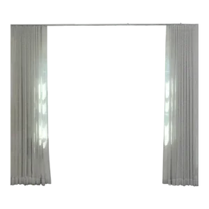 Ripplefold Drapes With Polished Chrome Forest Dresden Traversing Track