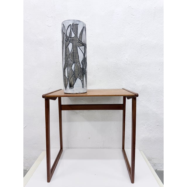 French Studio Ceramic Vase by Jacques Pouchain for L'Atelier Dieulefit, 1960s For Sale - Image 10 of 12