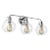 Sean Lavin by Visual Comfort Studio Clara 3-Light Vanity, Chrome For Sale