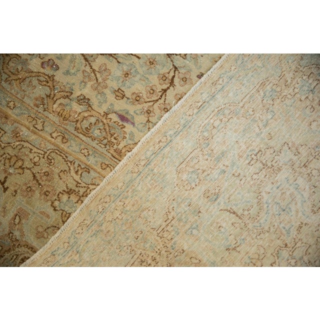 Vintage Distressed Kerman Carpet - 9'8" x 16'11" For Sale In New York - Image 6 of 15