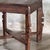 1960s Small Vintage Indonesian Coffee Table in Brown Teak, 1960s For Sale - Image 5 of 11