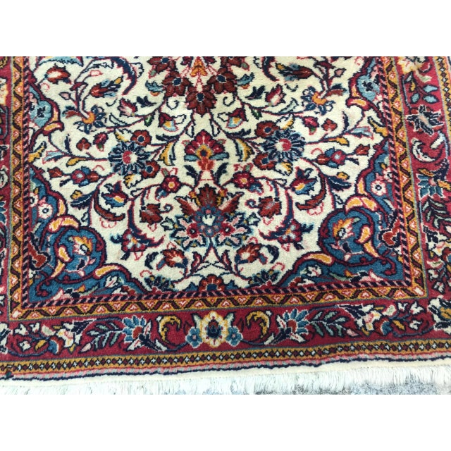 1980s Small Vintage Sarogh Runner For Sale - Image 5 of 11