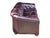 1980s 1980s Classic Oxblood Leather English Club Sofa With Tufted Back & Brass Trim For Sale - Image 5 of 11