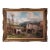 Italian School, 20th Century, Alpine Farmstead in a Mountain Landscape Original Oil Painting For Sale