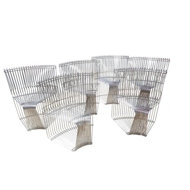 Fritz Hansen Pantonova Dining Set from Fritz Hansen, Set of 7 For Sale - Image 4 of 6