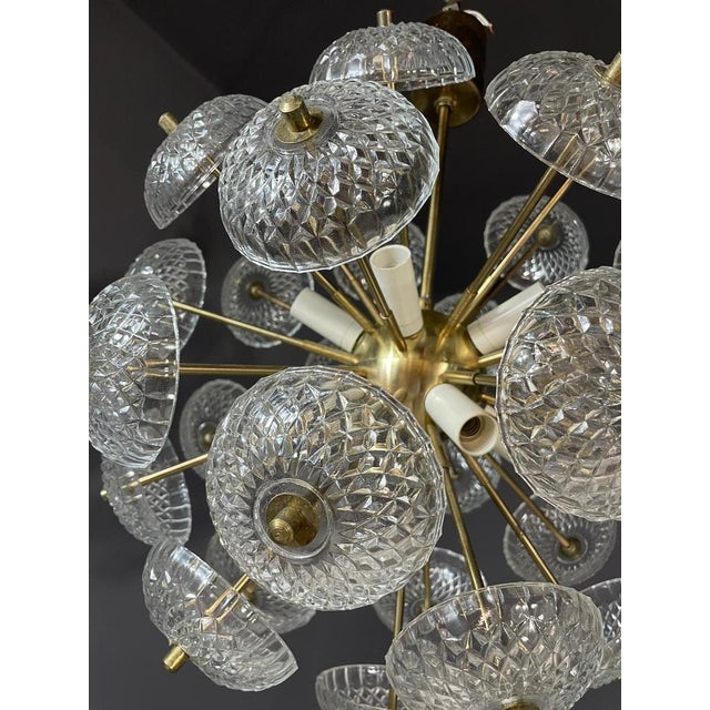 Dandelion Chandelier, Kamenický Šenov, 1970s For Sale - Image 11 of 13