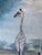 Signed and Numbered Peter Darro "Masailand" Lithograph of Giraffes on the Savanna For Sale - Image 4 of 10