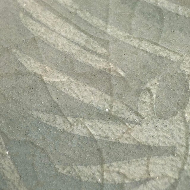 Korean Celadon Vase With Thousand Cranes Motif For Sale In Providence - Image 6 of 11