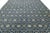 Modern Midnight Blue Ikat Style Hand-Knotted Wool Area Rug 13x20 For Sale - Image 9 of 9