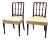 Set of 18th Century Sheraton Mahogany Side Chairs, 1790 For Sale