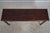 1990s Stickley Mahogany 2 Drawer Console Table For Sale - Image 5 of 18